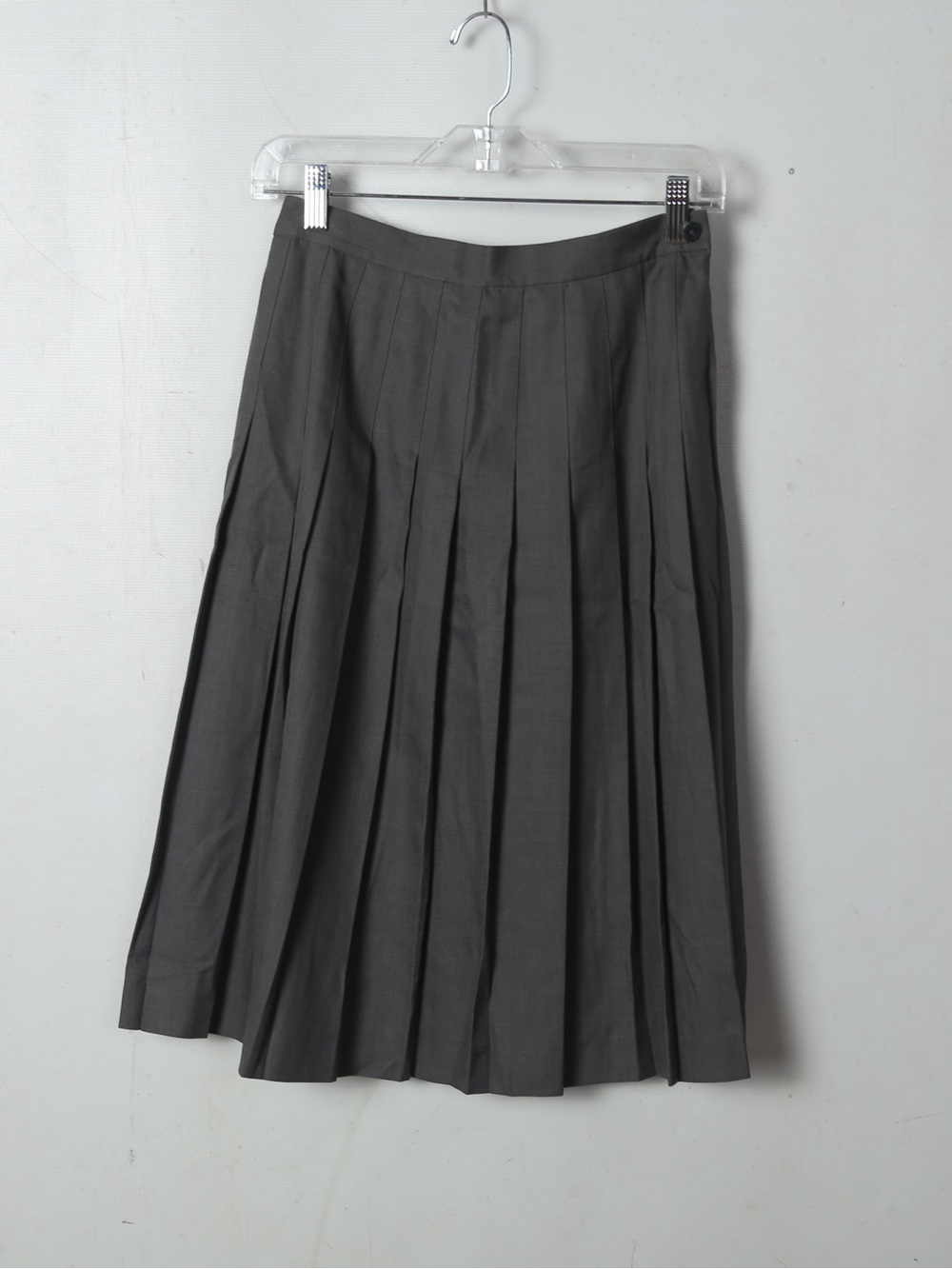 Merona Charcoal Pleated Midi Skirt